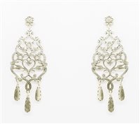 Orecchini Laurent Gandini Donna Chandelier Gocce in Argento #0420 - #0420